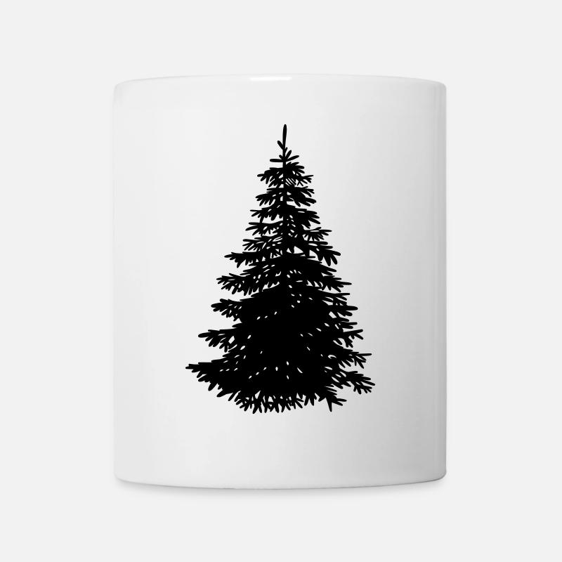 Christmas tree - Mug - white