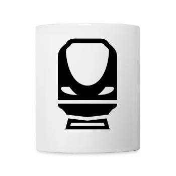 Railway Railwayman Cheminot Train Eisenbahn - Mug - white - Front