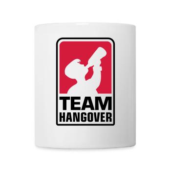 team logo hangover - Tasse - Weiß - Vorne