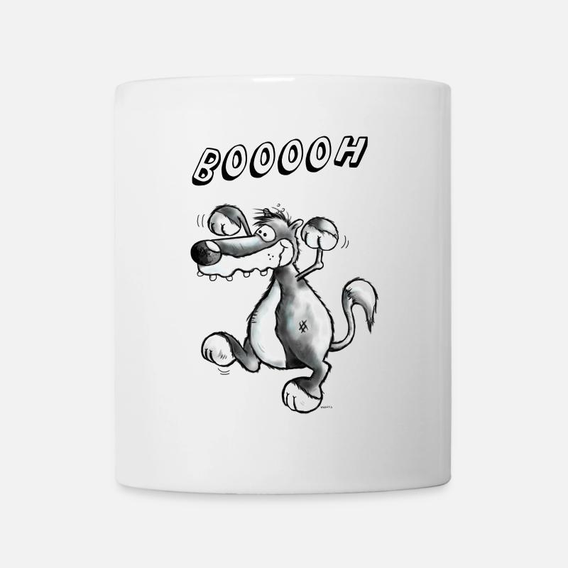 Wilder Wolf - Tasse - Weiß