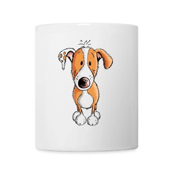 Little Podenco - Dog - Dogs - Puppy - Pup - Mug - white - Front