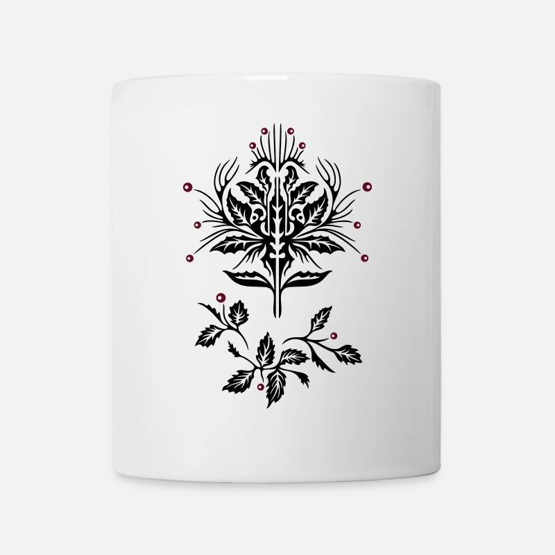 Pan, Cernunnos celtiques, Homme vert, Art païen. - Mug blanc - blanc