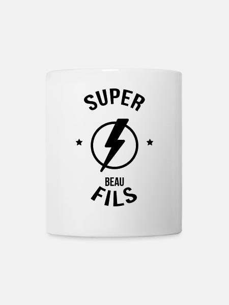 belle-fille / beau-fils / beau fils / belle fille - Mug blanc - blanc