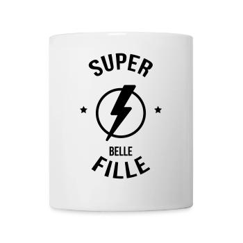 belle-fille / beau-fils / beau fils / belle fille - Mug blanc - blanc - Devant