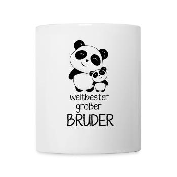 Weltbester grosser Bruder - Tasse - Weiß - Vorne