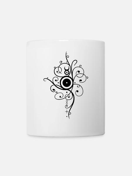 Yule sun, winter solstice - Mug - white