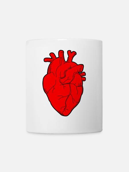 Herz - Tasse - Weiß