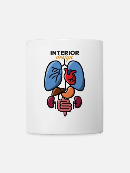 Design d'intérieur - Mug blanc - blanc
