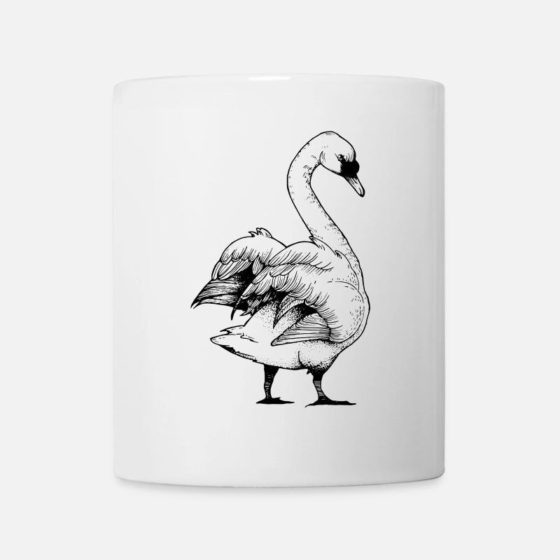 Schwan - Tasse - Weiß