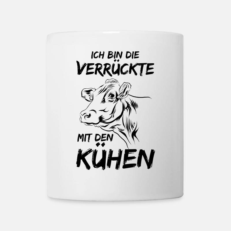 Kuh Kühe - Tasse - Weiß