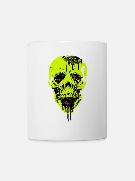 Neurowerveldeil Schädel Symbol - Tasse - Weiß