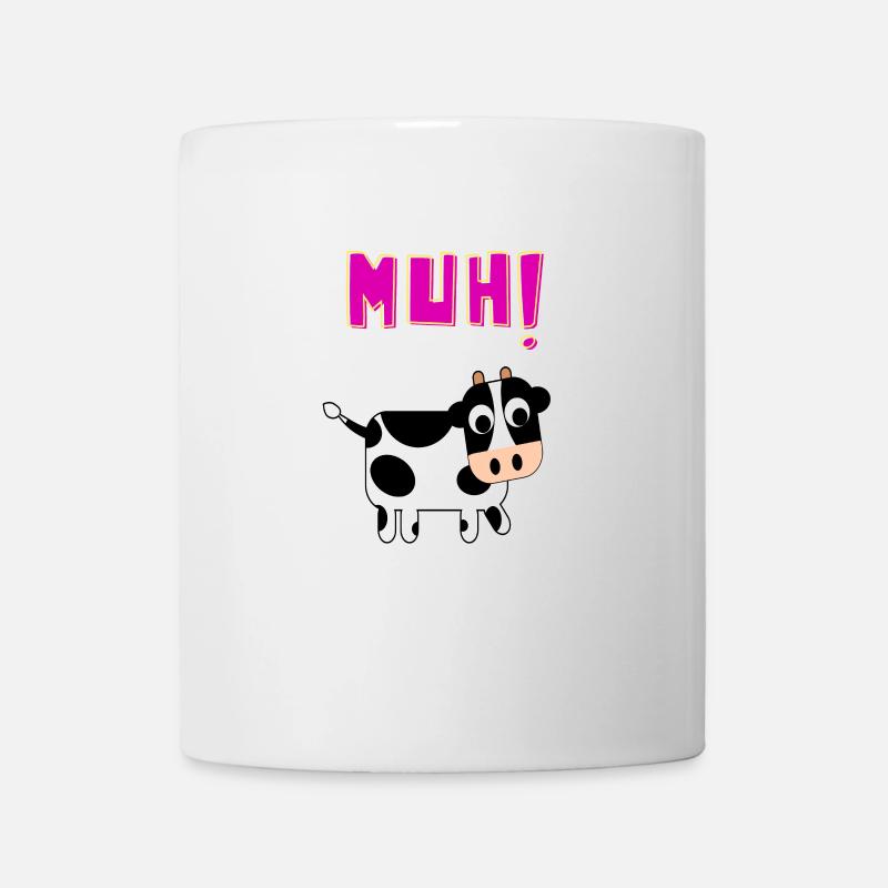Kuh - Tasse - Weiß