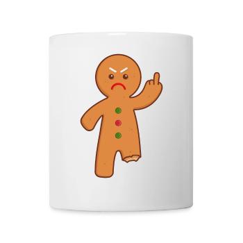 gingerbread man - Mug - white - Front