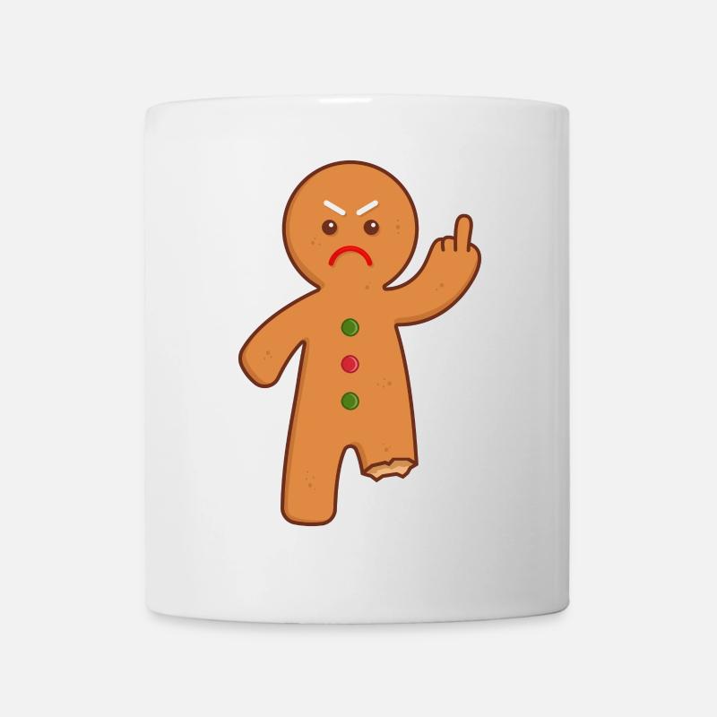 gingerbread man - Mug - white
