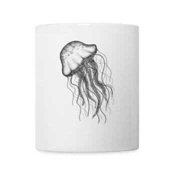 Qualle Jellyfish - Tasse - Weiß - Vorne