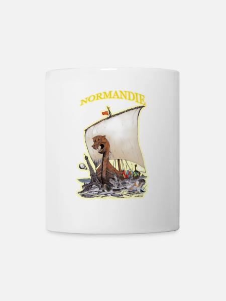NORMANDIE 1110 ANS CMXI - MMXXI - Mug blanc - blanc