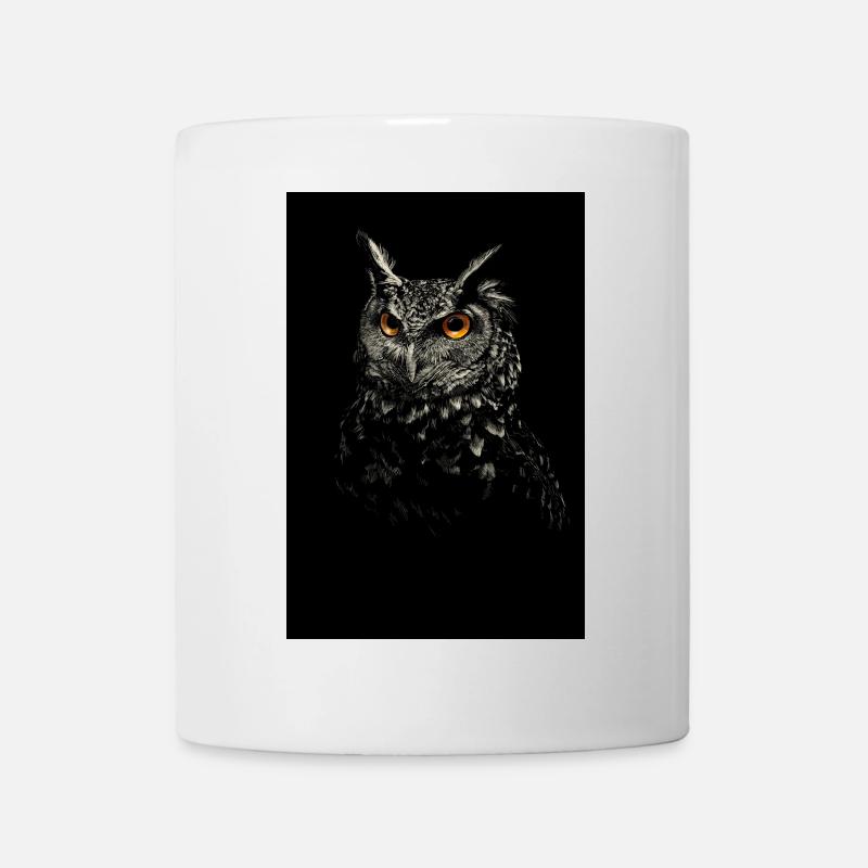 Owl - Mug - white