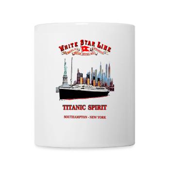 TITANIC SPIRIT CREATION POSTER Louis RUNEMBERG © - Mug - white - Front