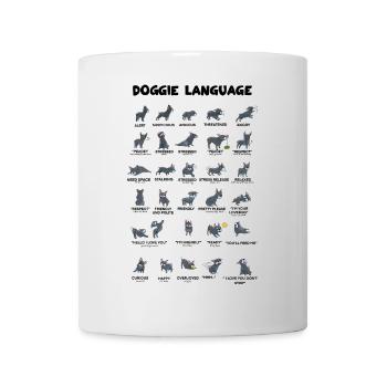 Doggie Language - Mug - white - Front