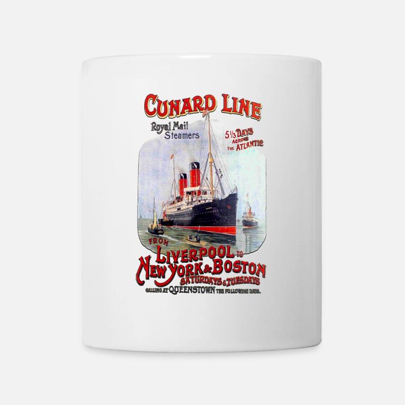 CUNARD LINE LINE LINER - Mug - white
