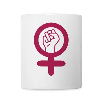Internationaler Frauentag 8. März - Tasse - Weiß - Vorne