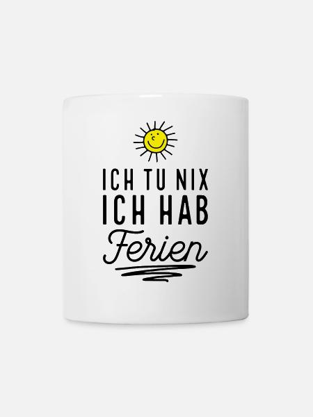 Endlich Ferien - Tasse - Weiß