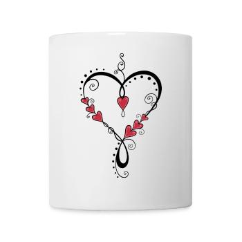 Fête des mères - Mug blanc - blanc - Devant
