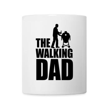 The walking dad Kamado BBQ beer Father's Day gift - Mug - white - Front