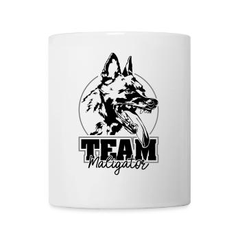 TEAM MALIGATOR Malinois Hundesport Hunde Wilsigns - Tasse - Weiß - Vorne