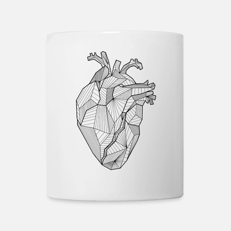 Heart - Mug - white