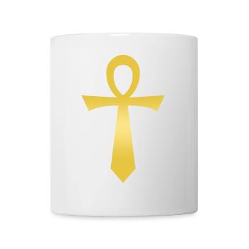 Ankh Sign - Egypt - Ankh Symbol - Mug - white - Front