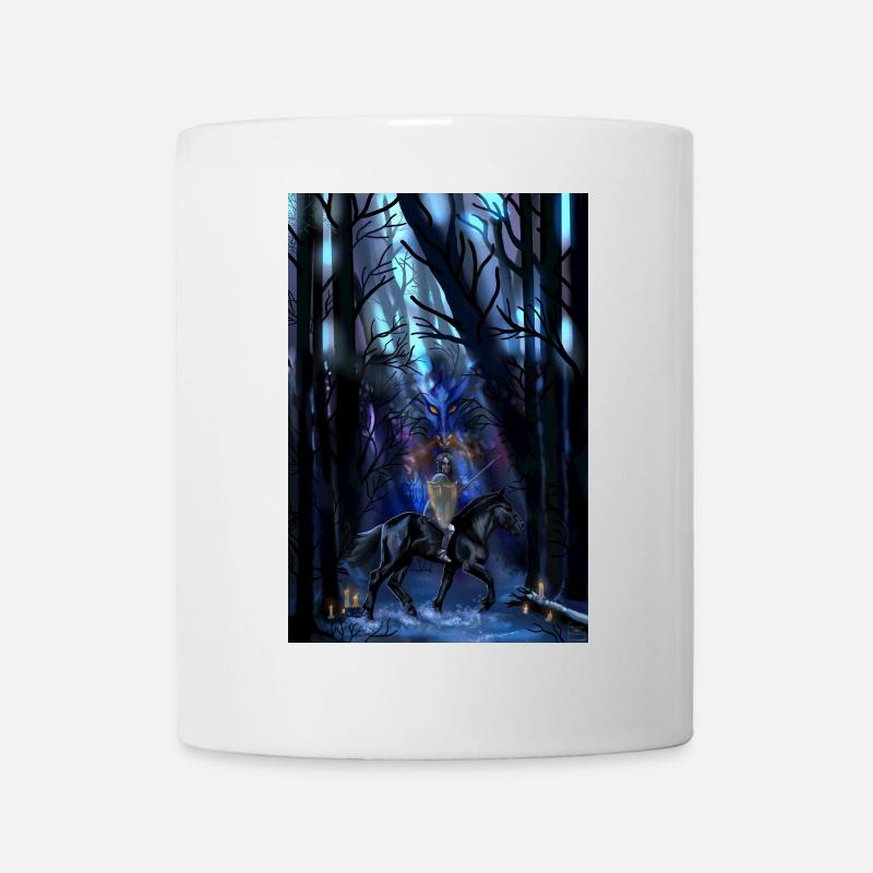 chevalier - Mug blanc - blanc