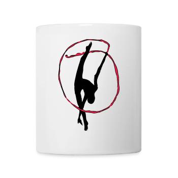 Rhythmische Sportgymnastik - Tasse - Weiß - Vorne
