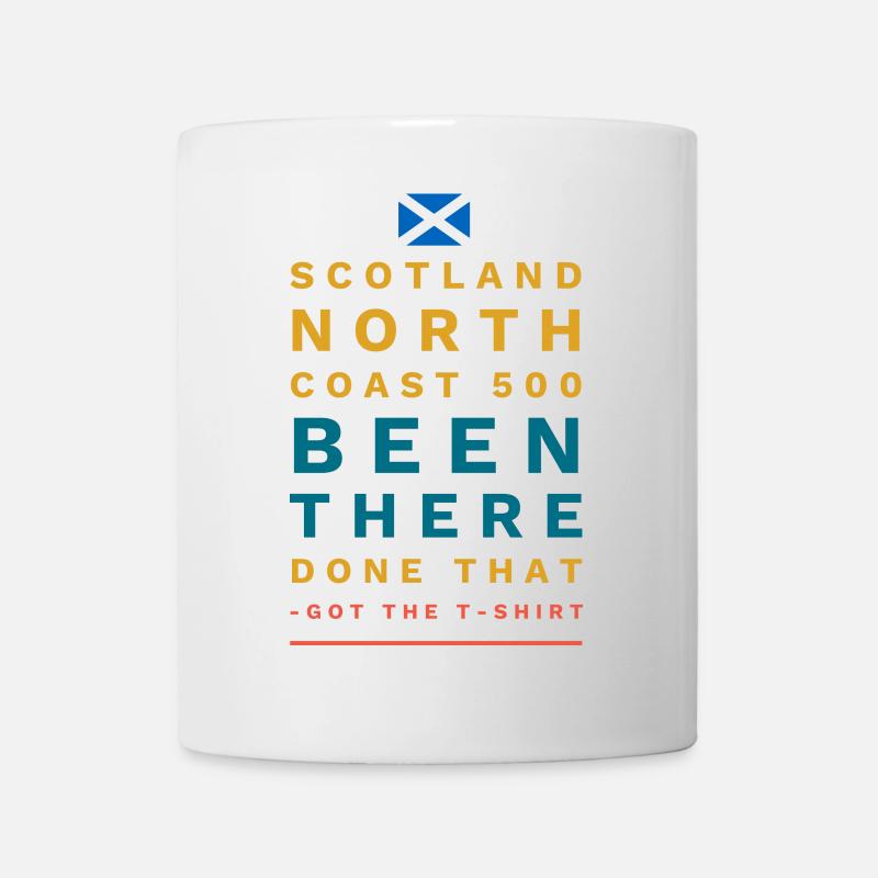 Côte écossaise NC 500 - Mug blanc - blanc