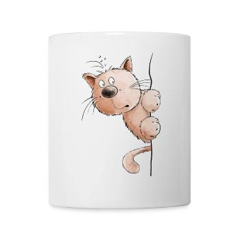 Red Cat I Cat Friends Cadeau - Mug blanc - blanc - Devant
