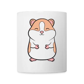 Hamster - Tasse - Weiß - Vorne