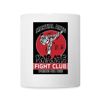 Karate, Martial Arts - Tasse - Weiß - Vorne