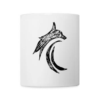 Chat Tribal Lynx Jaguer - Mug blanc - blanc - Devant
