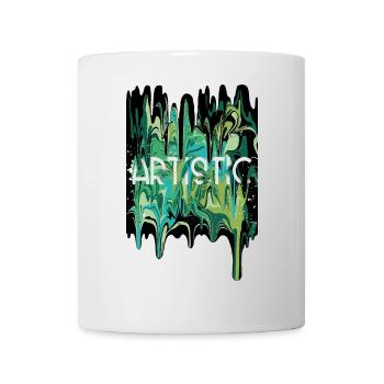 Artistic art coulure - Mug - white - Front