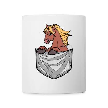 Cool Islandpferde Pferdeliebe Pferde Pferdefan - Tasse - Weiß - Vorne