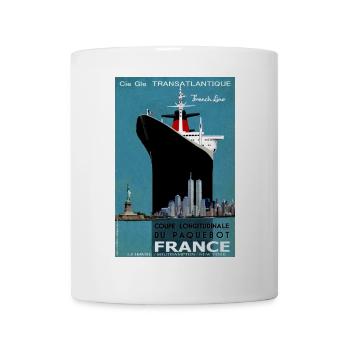 POSTER LINER FRANCE Louis RUNEMBERG © Adagp - Mug - white - Front