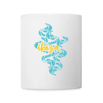 Ibiza Balearic Islands Flowers - Mug - white - Front