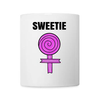 Sugar Sweets Saying Sweet Tooth Candy - Mug - white - Front