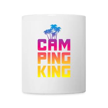 Campingking Palm Course King Camper Holiday Fan - Mug - white - Front