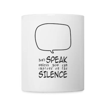 Don't Speak - Mug - white - Front