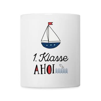 Erstklässler ahoi - Tasse - Weiß - Vorne