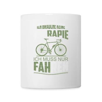 Ich brauche keine Therapie - Tasse - Weiß - Vorne