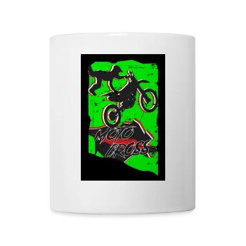 Motocross - Mug - white - Front