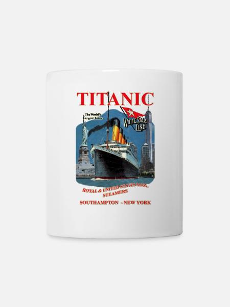 TITANIC liner creation Louis RUNEMBERG © Adagp - Mug - white