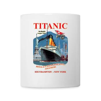 TITANIC SPIRIT creation Louis RUNEMBERG © Adagp - Mug - white - Front